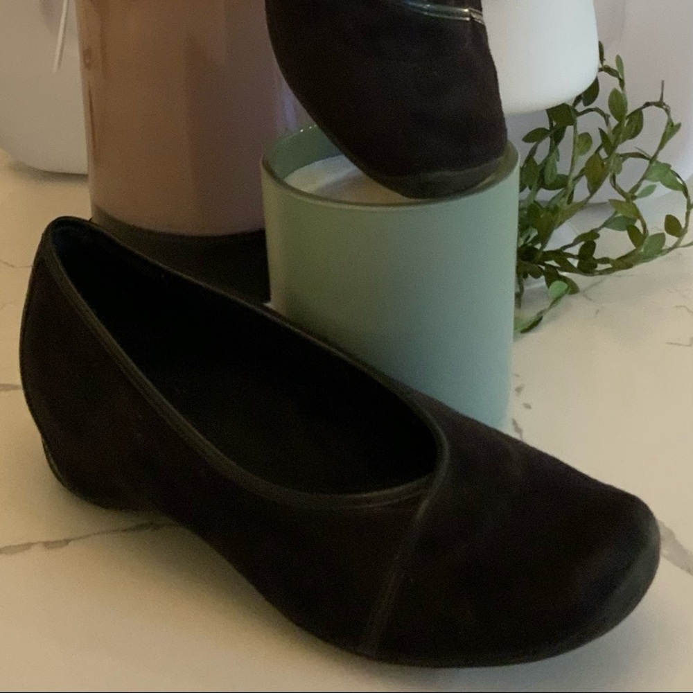 3/$15 Easy Street black ballet flats with cushion insole and rubber soles
